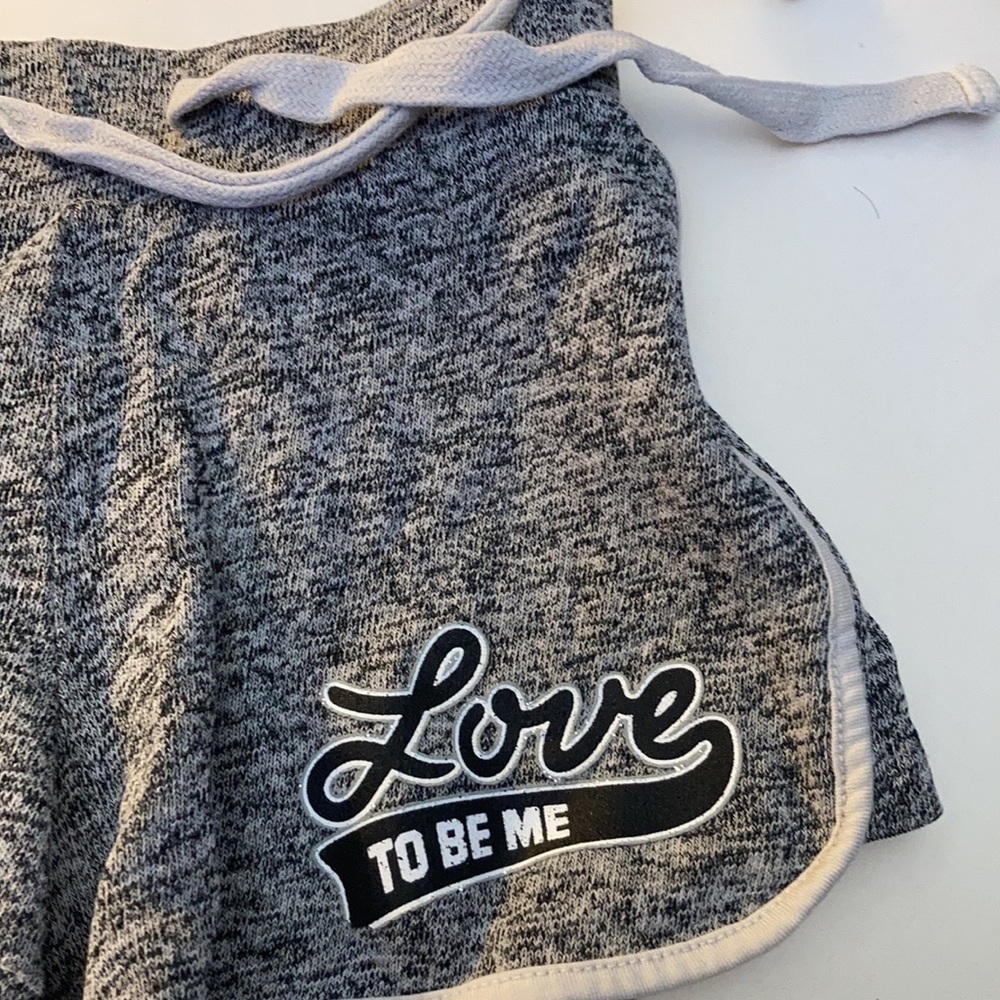 FINAL MARKDOWN Girls Justice “Love to be Me” Shorts (5) - Picture 2 of 3